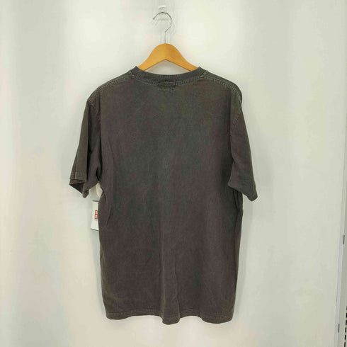 シーイー C.E CAV EMPT DESIGN OVERDYE S/S Tee フロントロゴ刺繍 クルーネック半袖Tシャツ カットソー メンズ  L